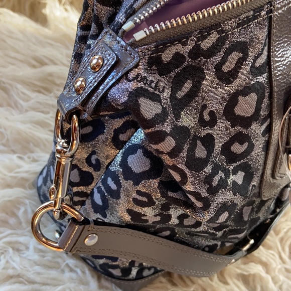 🆕 NO LONGER SOLD! Coach Ashley Ocelot bag 🆕 - Picture 6 of 7